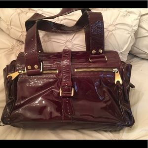 Mulberry patent leather Mabel bag